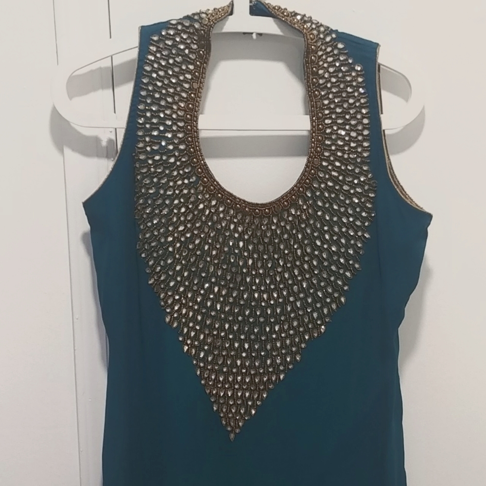 One of a kind custom outfit - Halter top w/pants